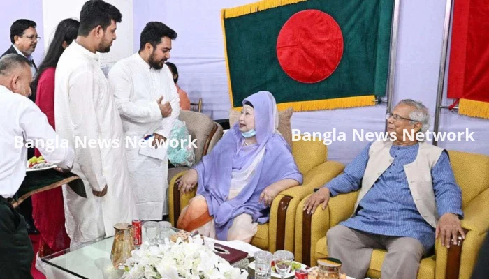 প্রধান উপদেষ্টা ও খালেদা জিয়ার সঙ্গে সাক্ষাৎ নাহিদ ইসলামের