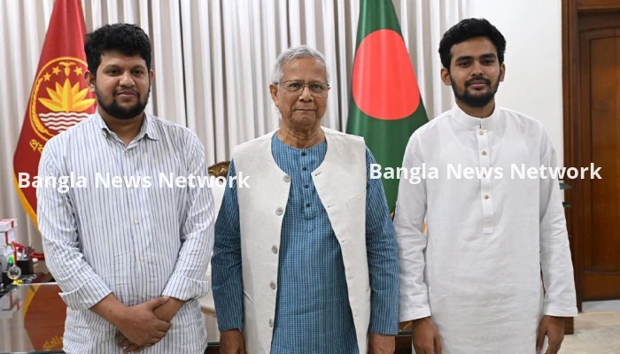 তোমরা অল্প সময়ে যা দিয়েছ তা জাতি কখনো ভুলবে না: আসিফ-মাহফুজকে প্রধান উপদেষ্টা