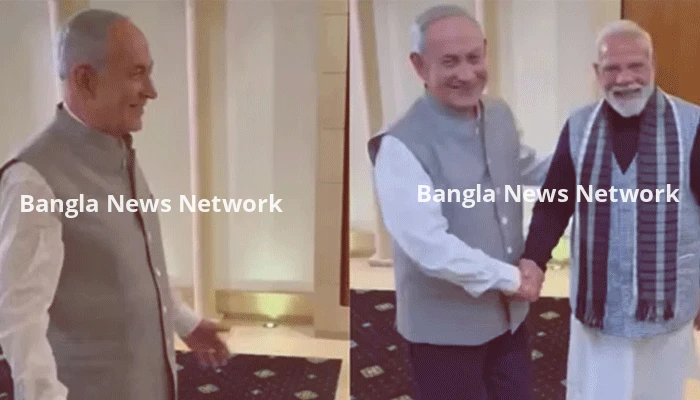 মোদি জ্যাকেট-কুর্তা’ পরে মোদিকে চমক দিলেন নেতানিয়াহু