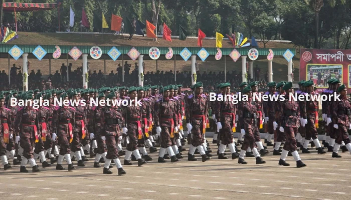দেশমাতৃকার সার্বভৌমত্ব রক্ষার শপথ নিলেন বিজিবির নতুন ৩০২৩ সদস্য