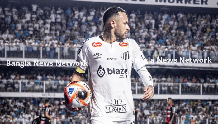 সান্তোস ছাড়ার ইঙ্গিত নেইমারের