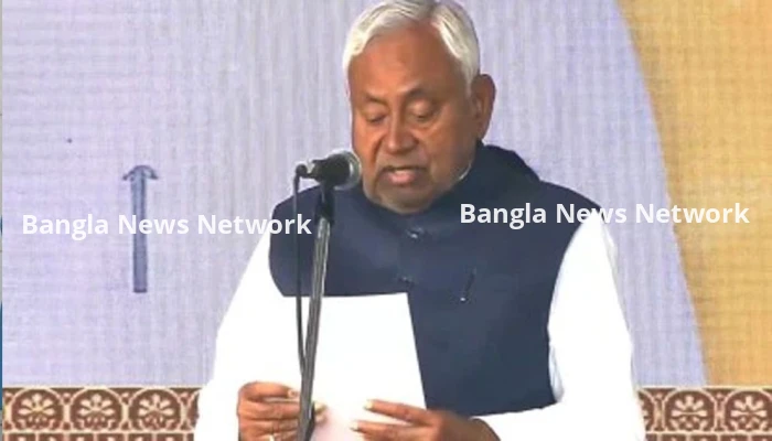দশমবারের মতো বিহারের মুখ্যমন্ত্রী হলেন নীতিশ কুমার