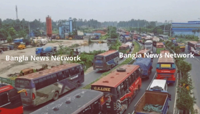২৮ ঘণ্টার ভোগান্তির পর স্বাভাবিক ঢাকা-সিরাজগঞ্জ মহাসড়ক