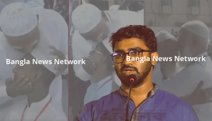 একটি দলের প্রধান নেতা প্রকাশ্যে এমন চুমু দেওয়ার সংস্কৃতি চালু করেছেন: রাশেদ খাঁন