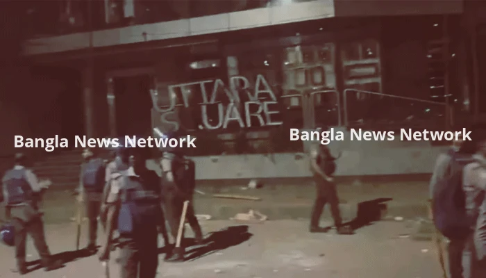 রিকশাচালক নিহতের ঘটনায় রাতভর উত্তেজনা, থানা ও শপিং মলে হামলা-অগ্নিসংযোগ