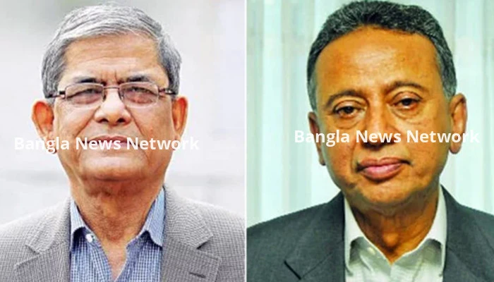 মির্জা ফখরুল ও আমির খসরুর ১০ দিন রিমান্ড চায় পুলিশ