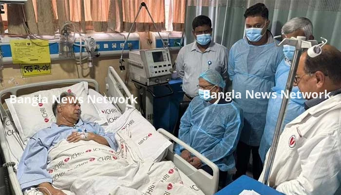 জ্বালানিমন্ত্রী টুকুকে দেখতে হাসপাতালে রাষ্ট্রপতি