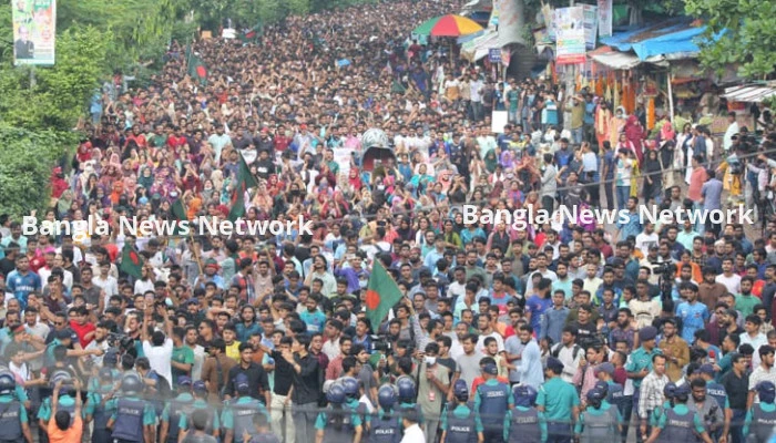 সারা দেশে বৈষম্যবিরোধী ছাত্র আন্দোলনের বিক্ষোভ আজ