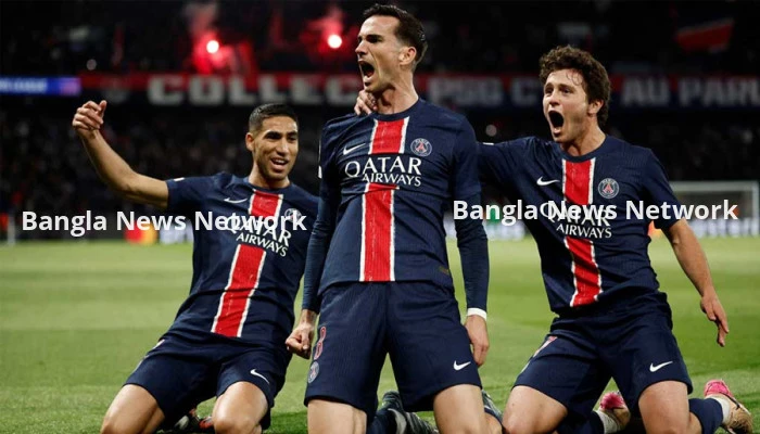 পিএসজি দ্বিতীয়বার চ্যাম্পিয়ন্স লিগ ফাইনালে, থেমে গেল আর্সেনালের স্বপ্ন