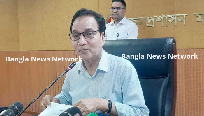 জনপ্রশাসন সচিব মোখলেস উর রহমানকে বদলি