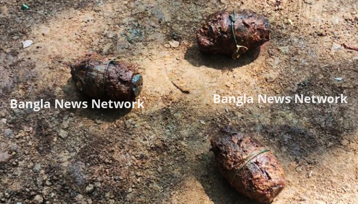 বগুড়ায় অবিস্ফোরিত তিনটি গ্রেনেড উদ্ধার