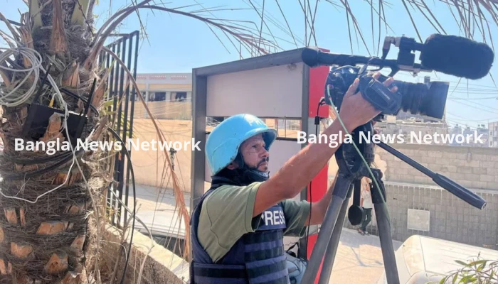 গাজায় লাইভ সম্প্রচারের সময় ইসরায়েলি হামলায় নিহত রয়টার্স সাংবাদিক