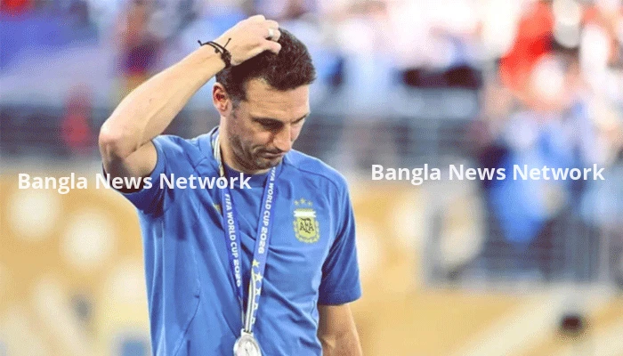 আর্জেন্টিনার দায়িত্ব ছাড়ার ইঙ্গিত দিলেন স্কালোনি