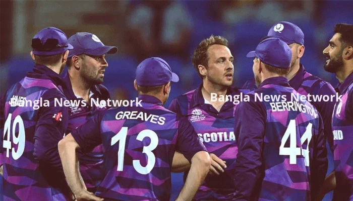 টি-টোয়েন্টি বিশ্বকাপে স্কটল্যান্ডের হতাশাজনক পারফরম্যান্স