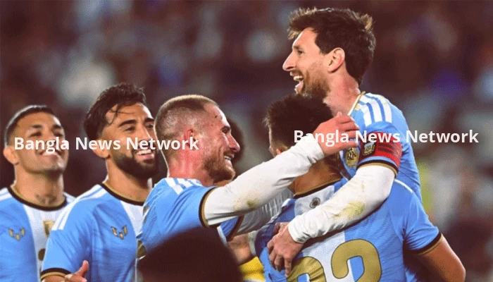 শেষ বাঁশির পর সতীর্থদের ভালোবাসায় সিক্ত মেসি