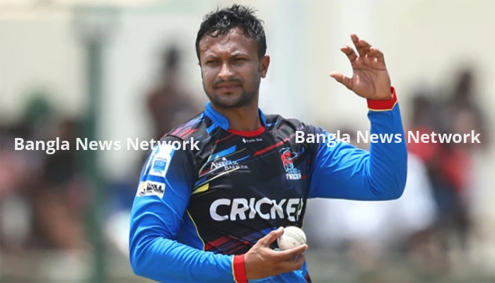 ব্যাটে সাকিব রান না পেলেও জয় পেলো তার দল