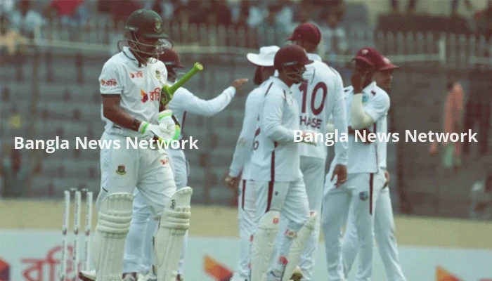 সাদমানের ফিফটির পর ফিরলেন শান্ত