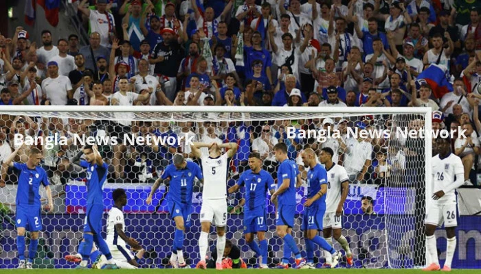 ইংল্যান্ডকে রুখে দিয়ে ইতিহাসের পাতায় স্লোভেনিয়া