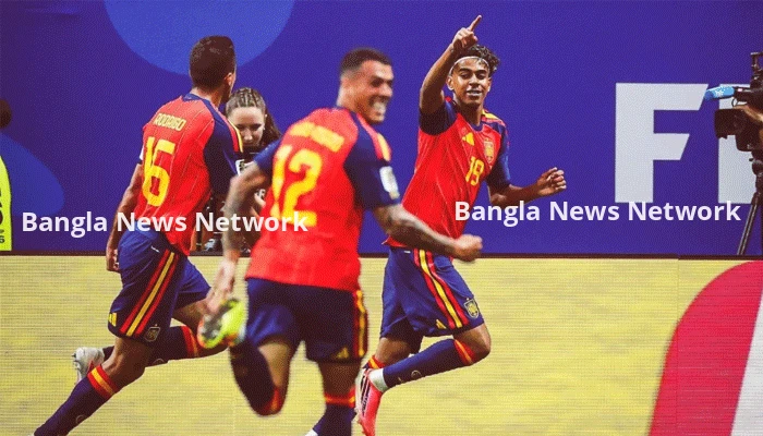 সৌদির জালে এক হালি গোল দিয়ে জয় পেলো স্পেন