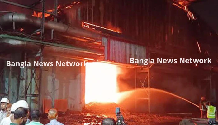 সুগার মিলে আগুন; রোজার জন্য রাখা ১ লাখ টন চিনি পুড়ে ছাই!
