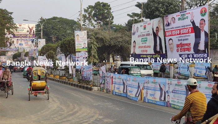 তারেক রহমানের সফর ঘিরে বর্ণিল সাজে সিলেট নগরী