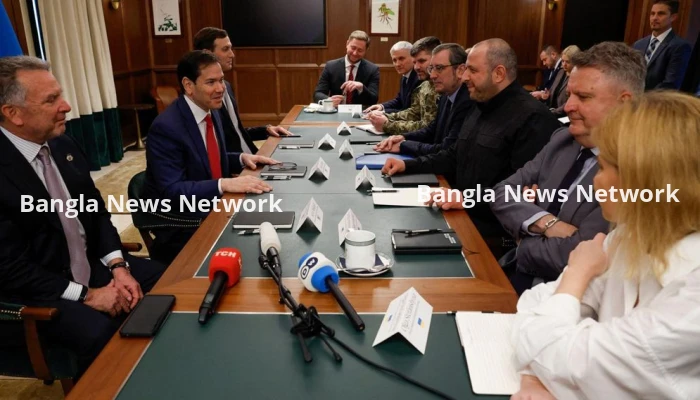 কিয়েভের সাথে আলোচনা এগোচ্ছে, তবে যুদ্ধ বন্ধ এখনো দূরের কথা: মার্কো রুবিও