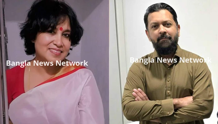 গান ছাড়ায় ঘোষণায় তাহসানকে তসলিমা নাসরিনের কটাক্ষ