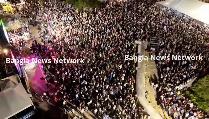 আবারও বিক্ষোভে উত্তাল তেল আবিব