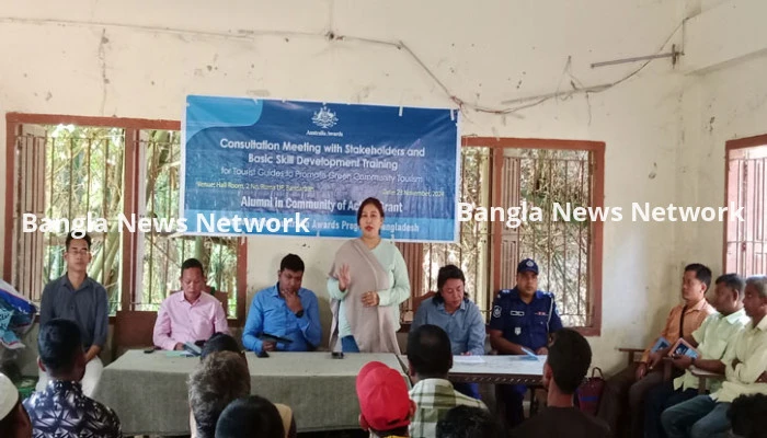রুমায় পর্যটক গাইডের মৌলিক প্রশিক্ষণ অনুষ্ঠিত