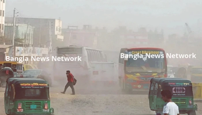 সাতসকালে দূষিত শহরের তালিকায় আবারও শীর্ষে রাজধানী