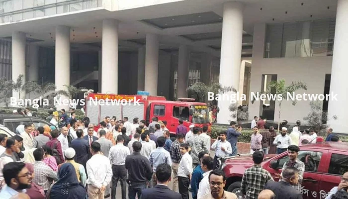 সচিবালয়ের মন্ত্রিপরিষদ ভবনের আগুন নিয়ন্ত্রণে