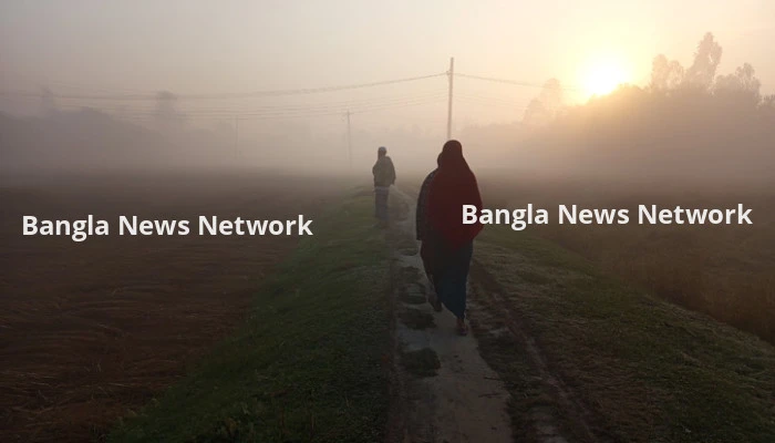ঘন কুয়াশার দাপটে গাইবান্ধায় বাড়ছে শীতের তীব্রতা