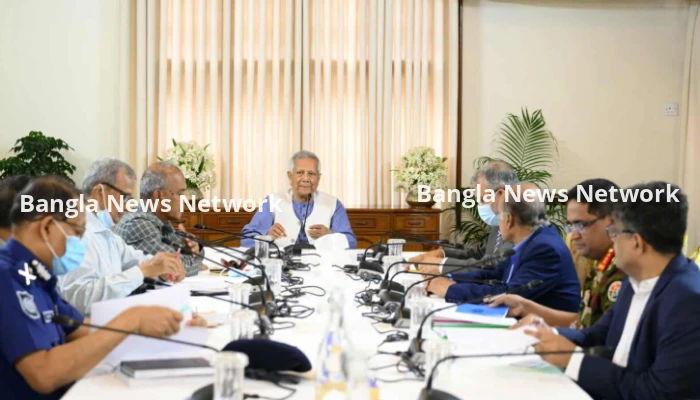 নির্বাচন সুষ্ঠু করতে আইনশৃঙ্খলা বাহিনীকে প্রধান উপদেষ্টার নির্দেশ