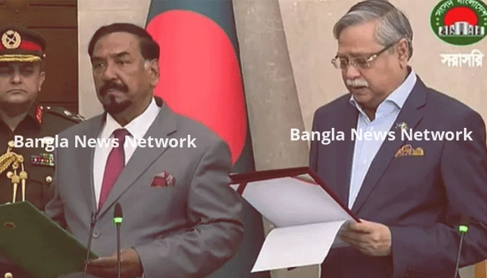 স্পিকার ও ডেপুটি স্পিকারকে শপথ পড়ালেন রাষ্ট্রপতি