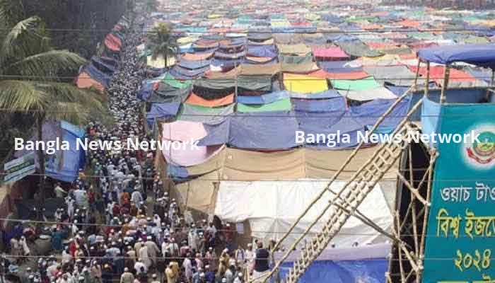 বিশ্ব ইজতেমায় দ্বিতীয় দিনের আম বয়ান চলছে