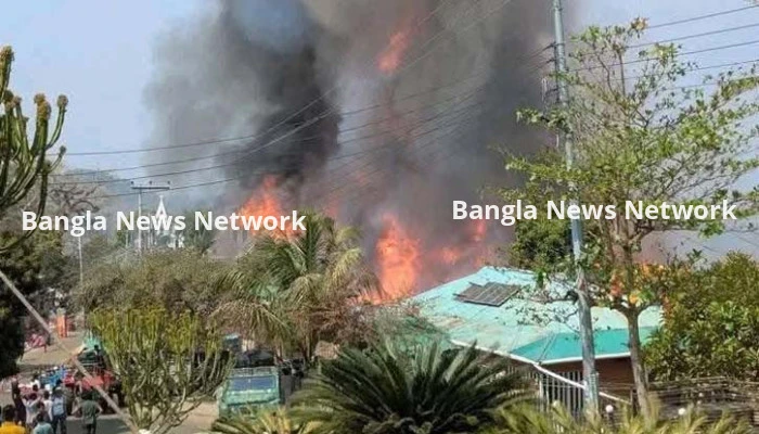 পুড়ছে মেঘের রাজ্য সাজেক ভ্যালি