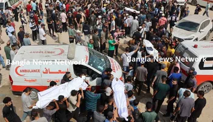 গাজায় মোট প্রাণহানি পৌঁছাল ৬১ হাজার ৫০০ জনে