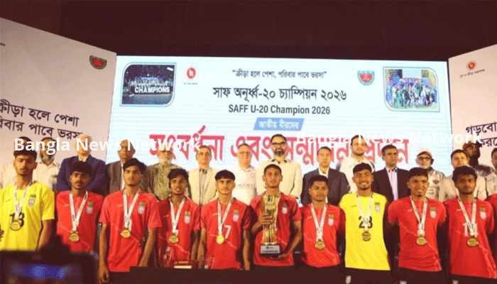 সরকার থেকে ১ লাখ টাকা করে পুরস্কার পেলেন সাফজয়ী যুবারা