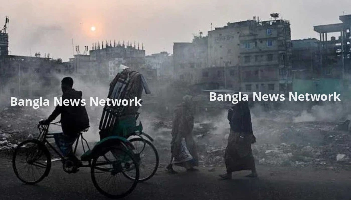 বিশ্বে দূষিত বাতাসের শহরের তালিকায় আজও শীর্ষে ঢাকা