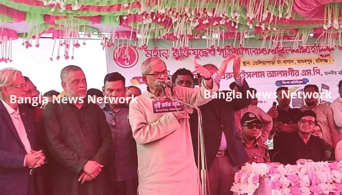 ‘একমাত্র শেখ মুজিবুরের নেতৃত্বেই এদেশে মুক্তিযুদ্ধ হয়নি’
