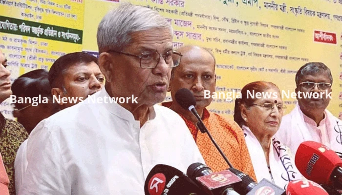 যারা একাত্তরকে ভুলিয়ে দিতে চায়, তারা কখনোই বাংলাদেশে বিশ্বাস করে না: মির্জা ফখরুল