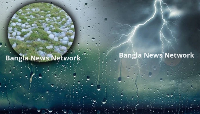 ঢাকাসহ সব বিভাগে বজ্রসহ শিলাবৃষ্টির পূর্বাভাস