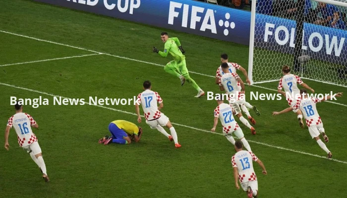 আজকের দিনেই ব্রাজিলকে টাইব্রেকারে ৪-২ গোলে হারায় ক্রোয়েশিয়া