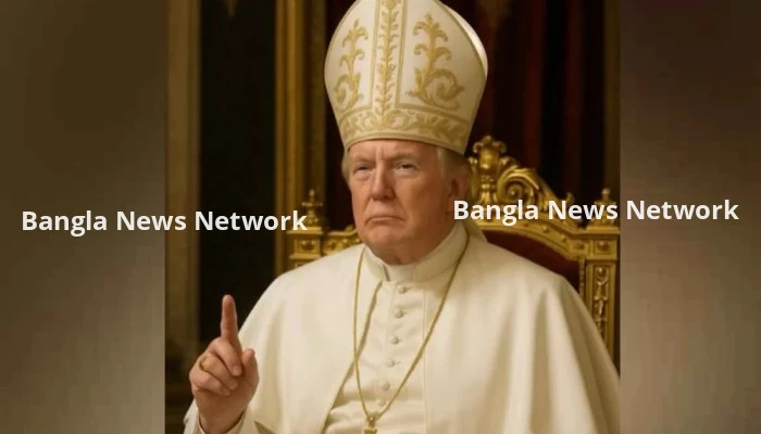 পোপ হিসেবে এবার এআই দিয়ে বানানো নিজের ছবি পোস্ট করলেন ট্রাম্প