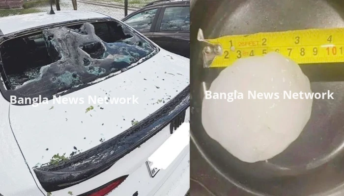 ব্রাজিলের দক্ষিণাঞ্চলে ভারি শিলাবৃষ্টির আঘাতে আহত আড়াইশ