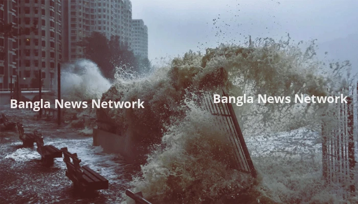 চীনে আছড়ে পড়েছে শক্তিশালী টাইফুন ‘নৌল’