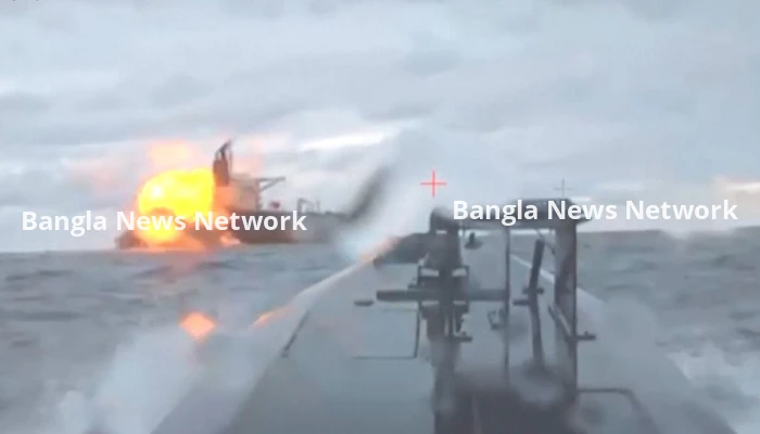 আবারও রাশিয়ার তেলবাহী ট্যাংকারে হামলা চালিয়েছে ইউক্রেন