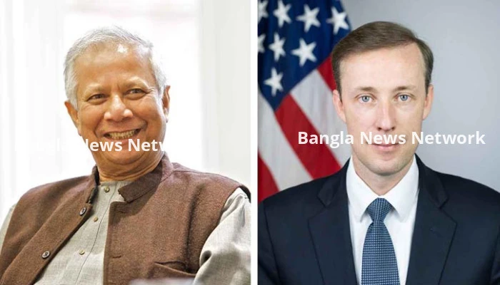 প্রধান উপদেষ্টাকে যুক্তরাষ্ট্রের জাতীয় নিরাপত্তা উপদেষ্টার ফোন