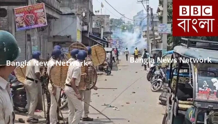 পশ্চিমবঙ্গে ওয়াকফ আইন নিয়ে বিক্ষোভে সহিংসতা, ইন্টারনেট বন্ধ