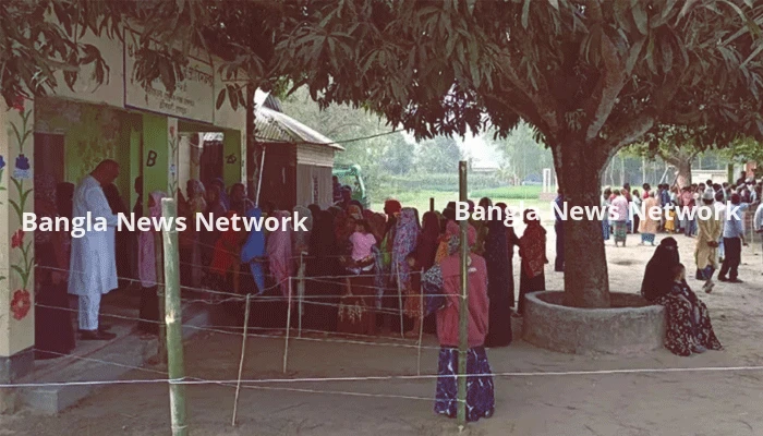 শেরপুর-৩ আসনে ভোটগ্রহণ চলছে